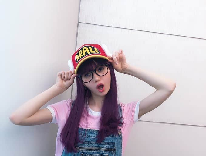 マーシュ彩さんのインスタグラム写真 - (マーシュ彩Instagram)「アラレちゃん🤓」4月22日 22時08分 - ayamarshofficial