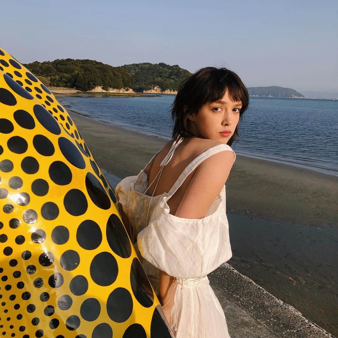 モーガン茉愛羅さんのインスタグラム写真 - (モーガン茉愛羅Instagram)「瀬戸内海！⛴🐞」4月22日 22時14分 - malaciel