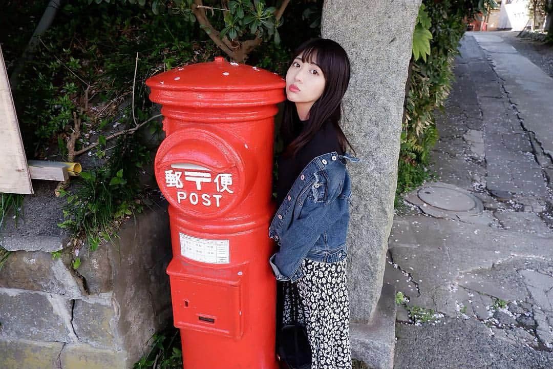 宮瀬彩加さんのインスタグラム写真 - (宮瀬彩加Instagram)「. . ポストって場所ごとに違うよね 可愛いポスト見つけると嬉しいな🌱」4月22日 22時29分 - ayaka_miyase