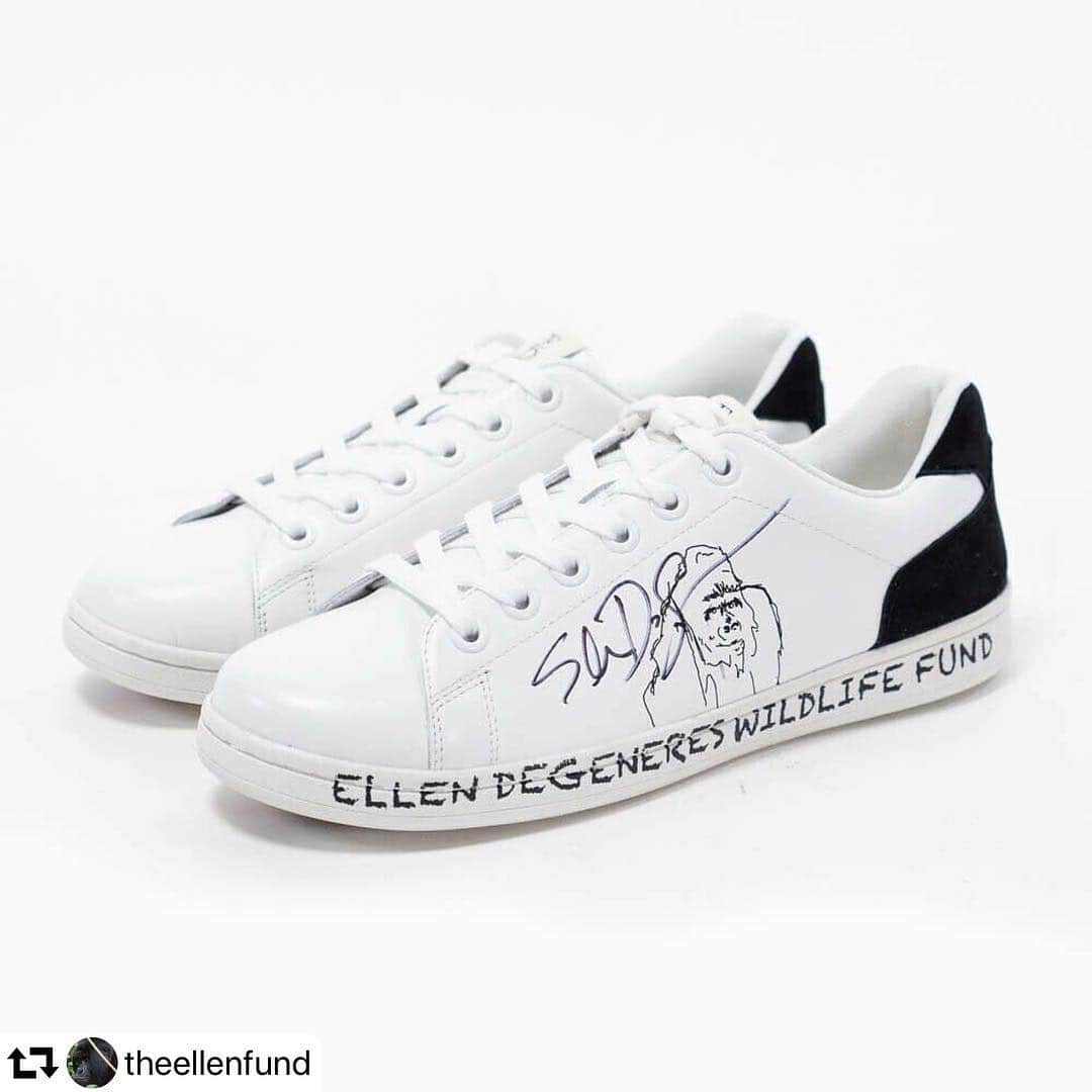 エレン・デジェネレスさんのインスタグラム写真 - (エレン・デジェネレスInstagram)「A pair of @edbyellen sneakers signed by me can be yours! Place your bid on @eBay – all proceeds benefit @TheEllenFund!  ebay.com/theellenfund  #repost @theellenfund ・・・ Help the gorillas -and- get a custom pair of @EDbyEllen shoes signed by me! Head to the link in bio and bid at @ebay – all proceeds benefit @theellenfund!  #edbyellen」4月23日 8時06分 - ellendegeneres