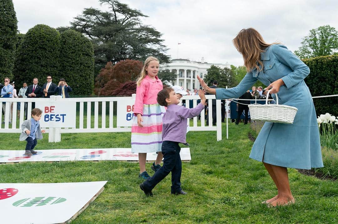 ドナルド・トランプさんのインスタグラム写真 - (ドナルド・トランプInstagram)「The 2019 White House Easter Egg Roll」4月23日 8時21分 - realdonaldtrump