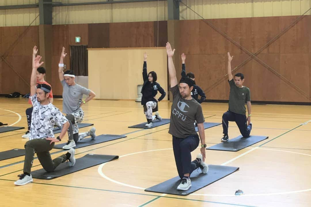 ニッチロー'さんのインスタグラム写真 - (ニッチロー'Instagram)「TEAM CPFU 山梨県西湖 一泊二日合宿🏃  めっちゃキツかった〜  こういうの高校以来かも💦  走力もチーム力も確実にレベルアップしました👍  大人の部活動最高です😆  #teamcpfu  #cpfu #championjp  #champion #チームcpfu #チャンピオン #大人の部活動  #西湖合宿 #山梨 #キツかったけど楽しかった #まだまだ速くなれる #アツロー #ノッチさんインスタ始めたよ」4月23日 8時32分 - nicchiro5.1