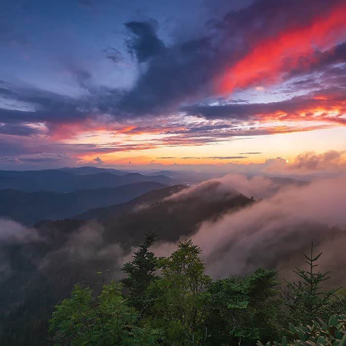 アメリカ内務省さんのインスタグラム写真 - (アメリカ内務省Instagram)「With over 11 million people enjoying the park’s rolling splendor each year, Great Smoky Mountains #NationalPark in #NorthCarolina and #Tennessee is always near the top of the list for yearly visitation. With epic views from Clingmans Dome and the sublime beauty of Cades Cove, it’s easy to see why so many people are drawn to this special place. Keep your eyes open for waterfalls, fireflies, black bears and amazing summer #sunsets. Photo @greatsmokynps  courtesy of Bob Carr (@bobcarrphoto). #FindYourPark #travel #GreatSmokyMountains #usinterior #NationalParkWeek」4月23日 0時25分 - usinterior