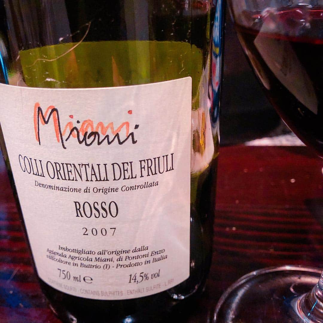 宮澤崇史さんのインスタグラム写真 - (宮澤崇史Instagram)「2007Miami  美味くないわけがない お誕生日おめでとう！ #miami #vino #rosso #italia #italiawine #red #2007」4月23日 0時29分 - vino_takshi