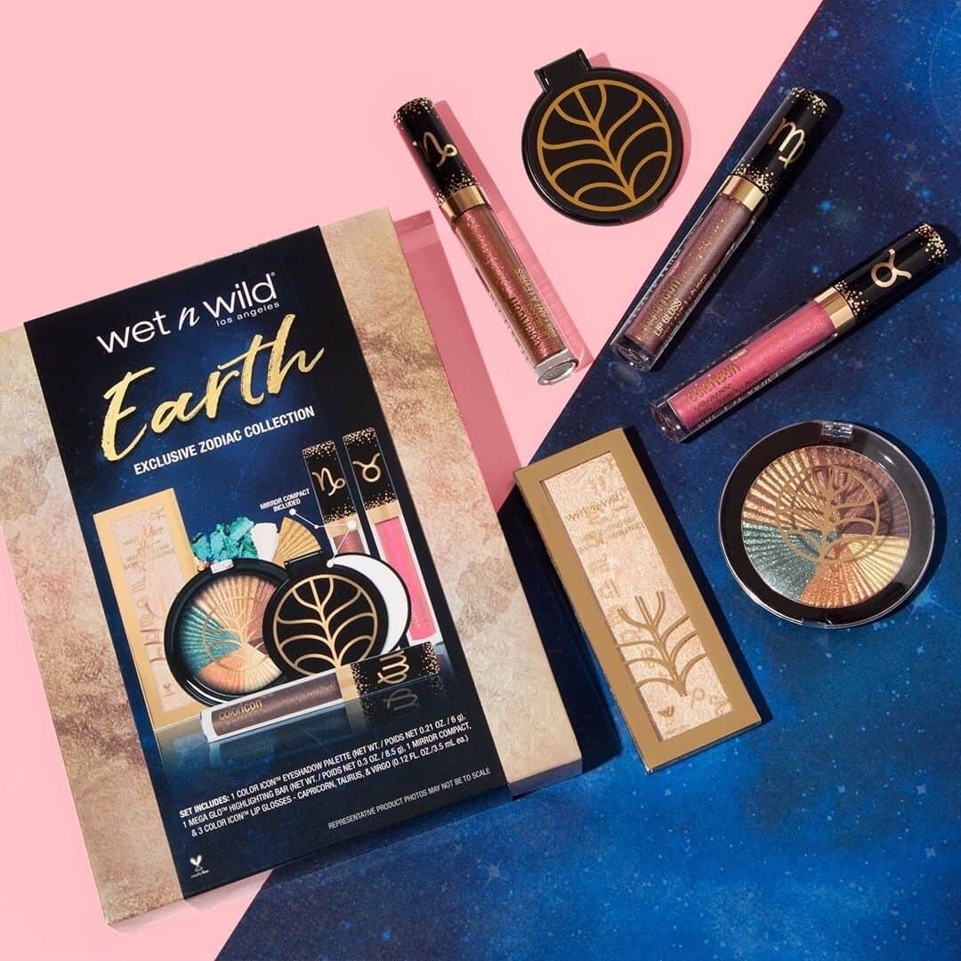 wet'n wild beautyさんのインスタグラム写真 - (wet'n wild beautyInstagram)「Today we are celebrating #EarthDay with our Zodiac Box Set in Earth! Start your day on this beautiful planet with some naturally pigmented hues! 🌍🌿 Available exclusively at @Walmart!⠀⠀⠀⠀⠀⠀⠀⠀⠀ ⠀⠀⠀⠀⠀⠀⠀⠀⠀ #wetnwildbeauty #crueltyfree #makeup #beauty #wnwxwalmartzodiac」4月23日 0時31分 - wetnwildbeauty