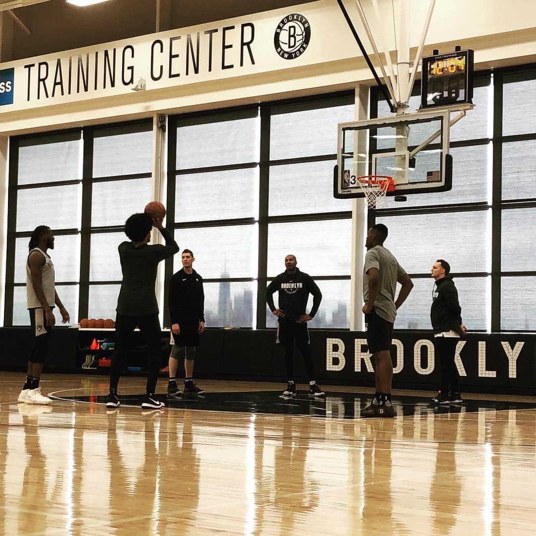 Brooklyn Netsさんのインスタグラム写真 - (Brooklyn NetsInstagram)「The grind don’t stop 💪」4月23日 1時29分 - brooklynnets