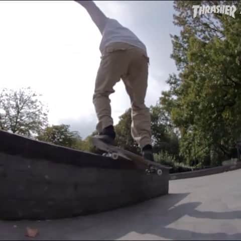 スラッシャーのインスタグラム：「👉🏽 @younessamrani’s ‘Comfort Zone’ ROUGH CUT is LIVE on ThrasherMagazine.com 📡 🎬 @geoffreyvanhove」