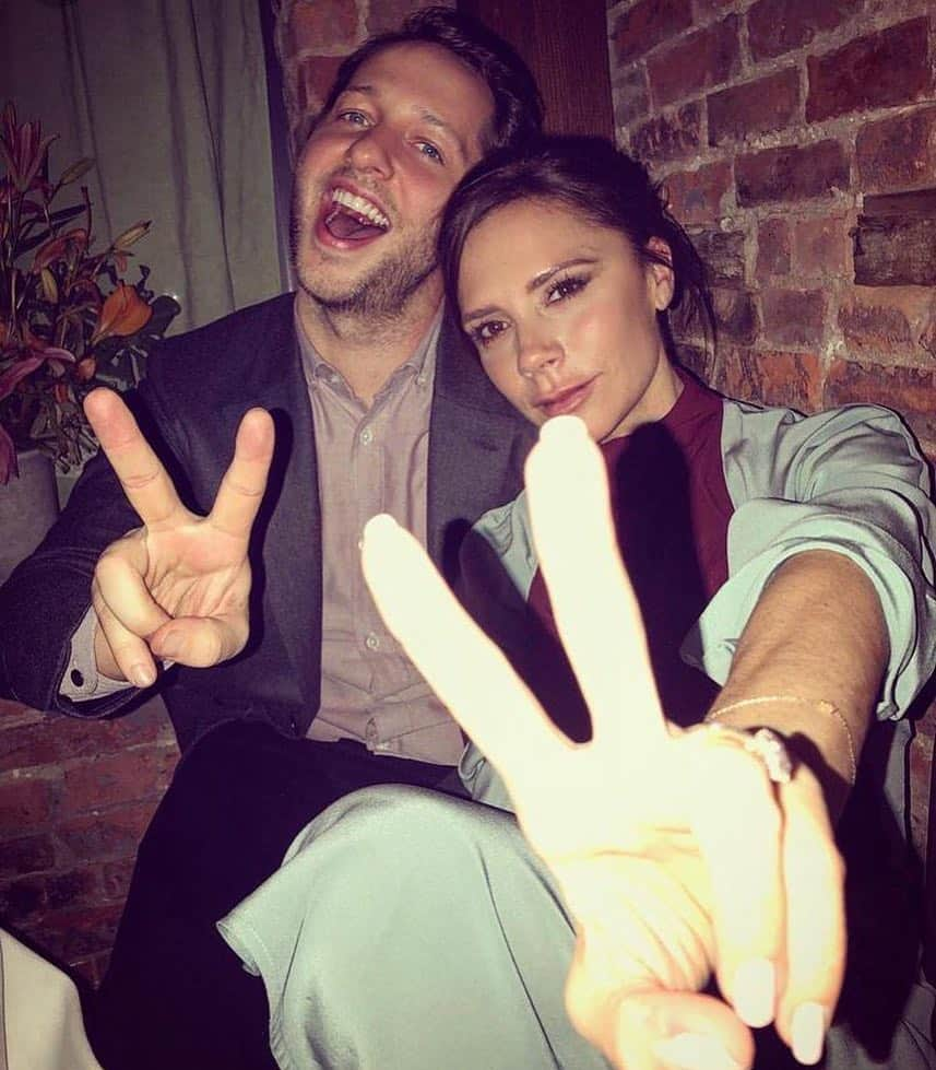 ヴィクトリアベッカムさんのインスタグラム写真 - (ヴィクトリアベッカムInstagram)「Happy birthday my dear friend @derekblasberg x Kisses VB」4月23日 3時27分 - victoriabeckham