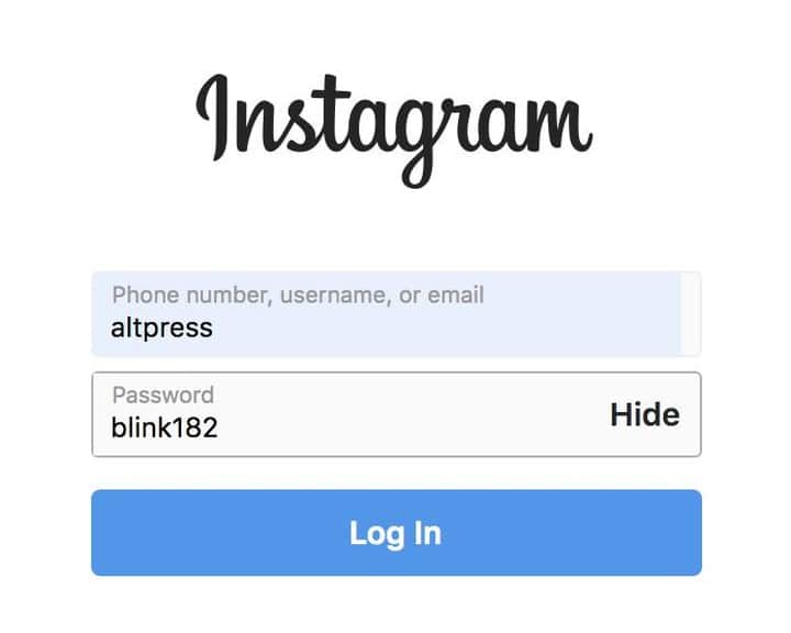 Alternative Pressさんのインスタグラム写真 - (Alternative PressInstagram)「We swear, @blink182 wasn't our Instagram password...😳⁣ LINK IN BIO⁣ .⁣ .⁣ .⁣ #altpress #ap #alternativepress #iamap #blink182 #passwordsecurity」4月23日 4時06分 - altpress