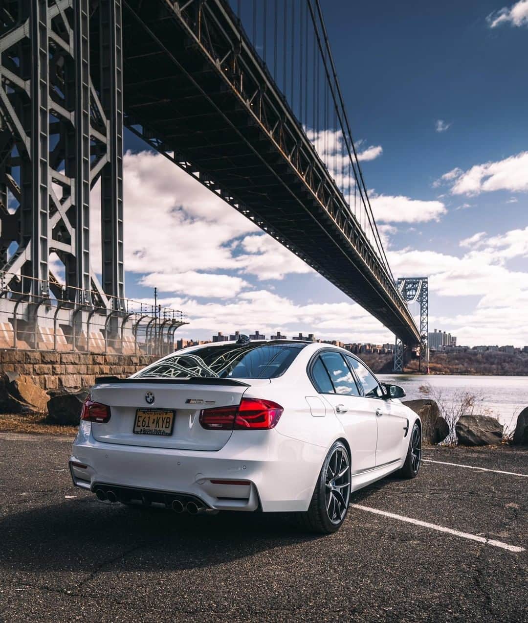 BMWのインスタグラム：「Legal adrenaline booster. The BMW M3 CS. #BMWRepost @panda_m3cs @liv3life_m5 #BMW #M3 #BMWM __ BMW M3 CS: Fuel consumption (combined): 8.5 l/100 km; CO2 emissions (combined): 198 g/km. The values of fuel consumptions, CO2 emissions and energy consumptions shown were determined according to the European Regulation (EC) 715/2007 in the version applicable at the time of type approval. The figures refer to a vehicle with basic configuration in Germany and the range shown considers optional equipment and the different size of wheels and tires available on the selected model. The values of the vehicles are already based on the new WLTP regulation and are translated back into NEDC-equivalent values in order to ensure the comparison between the vehicles. [With respect to these vehicles, for vehicle related taxes or other duties based (at least inter alia) on CO2-emissions the CO2 values may differ to the values stated here.] The values of the vehicles are preliminary. The CO2 efficiency specifications are determined according to Directive 1999/94/EC and the European Regulation in its current version applicable. The values shown are based on the fuel consumption, CO2 values and energy consumptions according to the NEDC cycle for the classification. For further information about the official fuel consumption and the specific CO2 emission of new passenger cars can be taken out of the „handbook of fuel consumption, the CO2 emission and power consumption of new passenger cars“, which is available at all selling points and at https://www.dat.de/angebote/verlagsprodukte/leitfaden-kraftstoffverbrauch.html.」