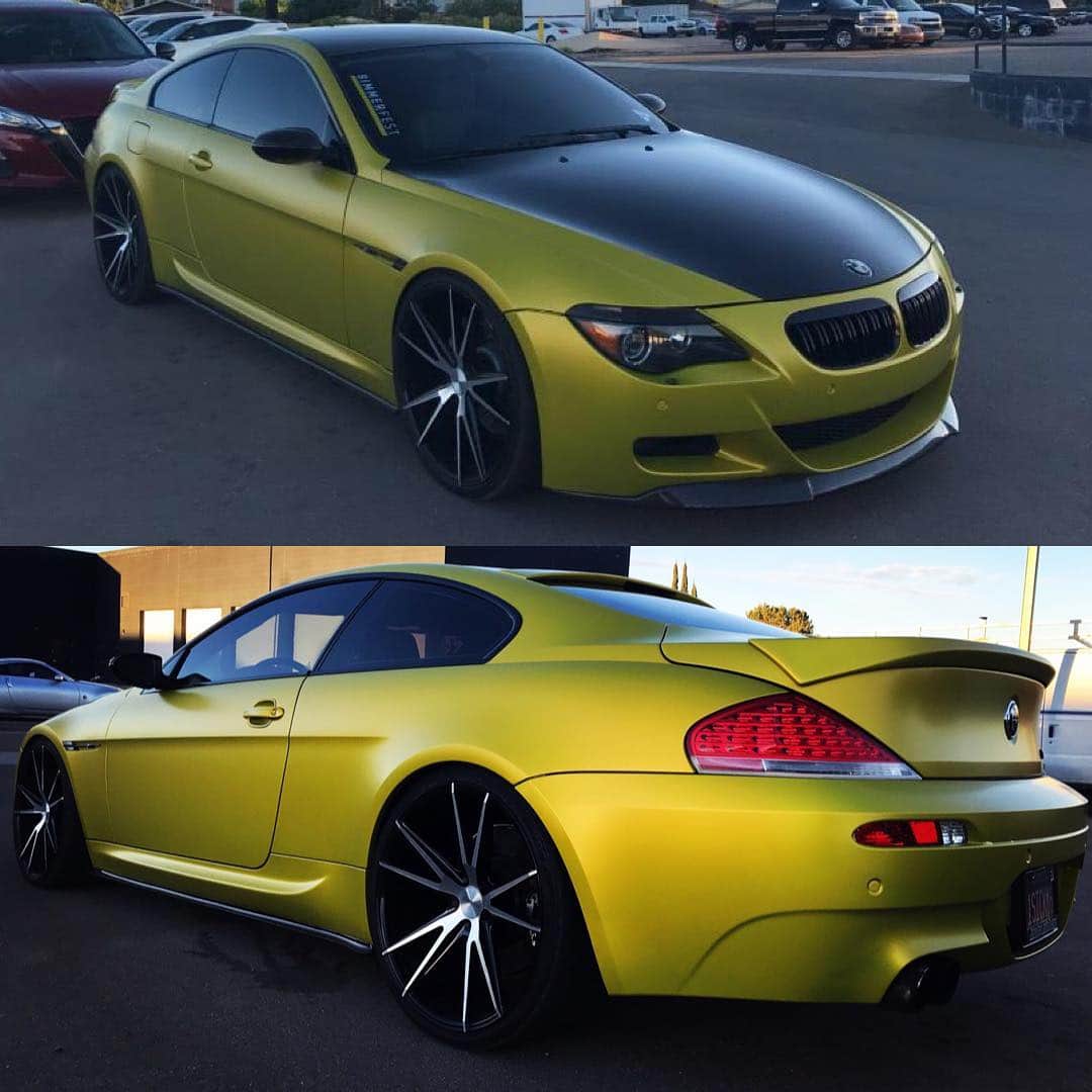 CarsWithoutLimitsさんのインスタグラム写真 - (CarsWithoutLimitsInstagram)「@1sickm3_1sickm6_1sickrr’s Austin Yellow Wrapped M6 #carswithoutlimits #toronto #m6」4月23日 5時23分 - carswithoutlimits