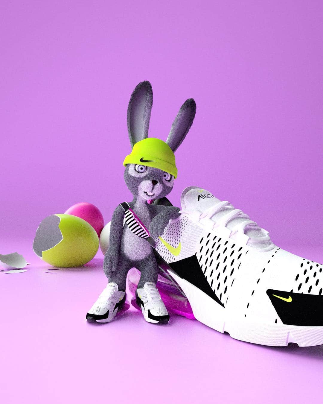 Foot Lockerさんのインスタグラム写真 - (Foot LockerInstagram)「Eggsuberant. 🥚 #Nike Air Max 270 'Limeade' Available Now, In-Store and Online」4月23日 6時09分 - footlocker