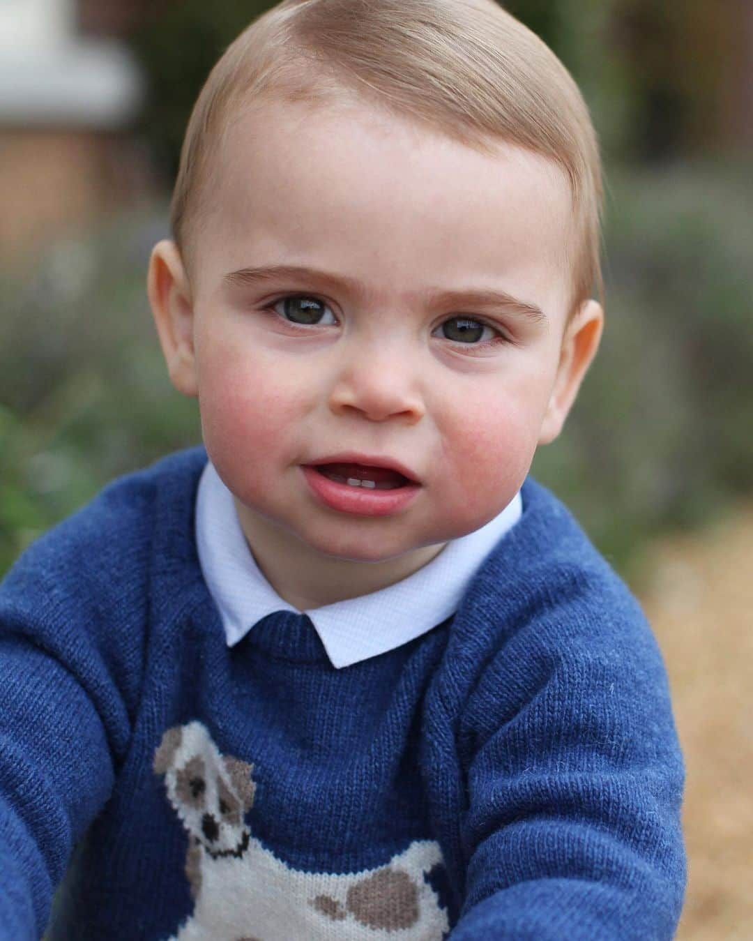 People Magazineさんのインスタグラム写真 - (People MagazineInstagram)「Royal cutie. 😍 1-year-old Prince Louis showed off his first two teeth in new birthday portraits taken by mom Kate! Tap our bio link to see how his big brother George and big sister Charlotte's first birthday photos compare. ❤️ |📷: PA Images/Sipa」4月23日 6時36分 - people