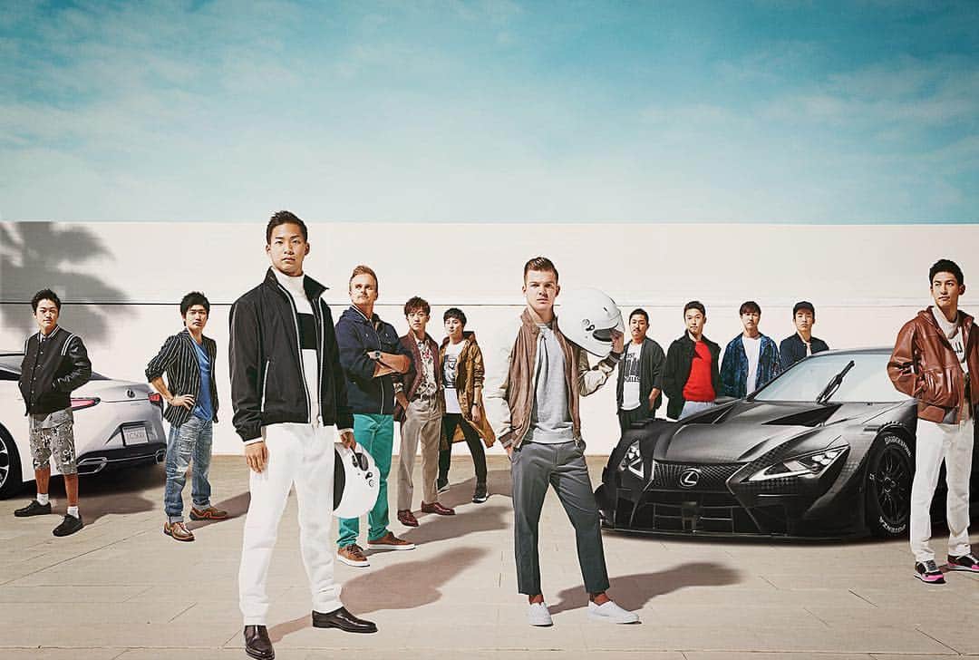 のインスタグラム：「【TWIN EFFECT】 クオリティライフスタイルマガジン『GQ JAPAN』とLEXUSは、2015年より日本最高峰のモーターレースSUPER GTを戦うLEXUSドライバーの“ビジュアル”をプロデュースしてまいりました。  GT500クラス/ファイナルイヤーとなる2019シーズンのテーマは「TWIN EFFECT -ストリートとサーキットは繋がっている」。レースマシンや高度にチューンナップされた市販車がサーキットを走り、そこで得た技術や経験がストリートを走るクルマに還元される。ストリートとサーキットは隣り合わせであり、互いに作用し合っているものという考えによるものです。  今回は、LEXUSの12名のGT500ドライバーたちの華やかな撮影舞台裏と合わせて、レースを愛した名優たちのエピソード、さらには、私たちのライフスタイルにも欠かすことのできない腕時計がモータースポーツとともに進化した歴史についても、お届けいたします。  #レクサス #モータースポーツ #LEXUS #LEXUS_F #MOTORSPORT #supergt #supergt2019 #sgt  #GT500 #Lexusjapan #Lexusjp #race #racing #ExperienceAmazing﻿ #sportscar #gq #gqjapan」