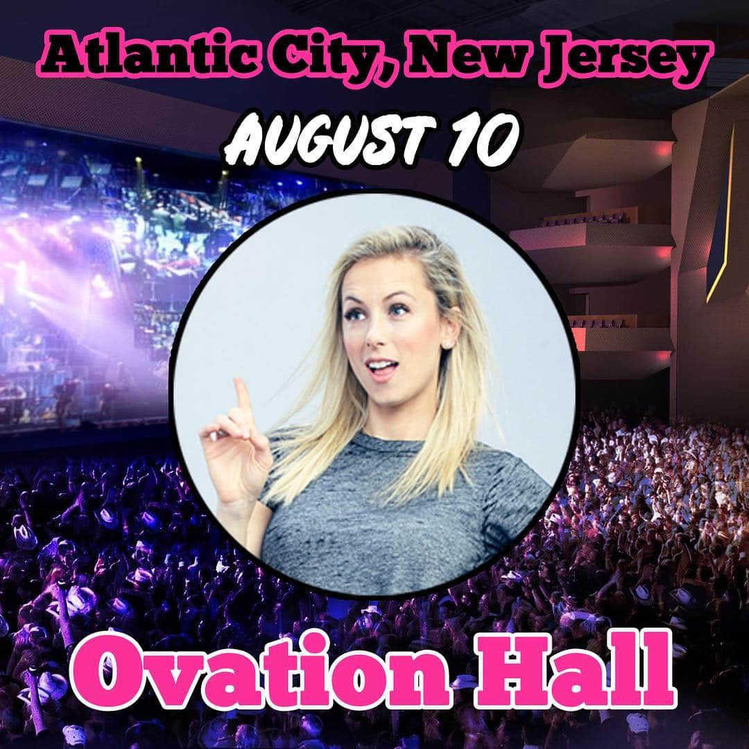 イリザ・シュレシンガーさんのインスタグラム写真 - (イリザ・シュレシンガーInstagram)「FIRST TIME IN ATLANTIC CITY AND I AM PUMPED! Get YOUR tickets and MEET&GREET VIP passes at ILIZA.COM/TOUR」4月23日 10時00分 - ilizas