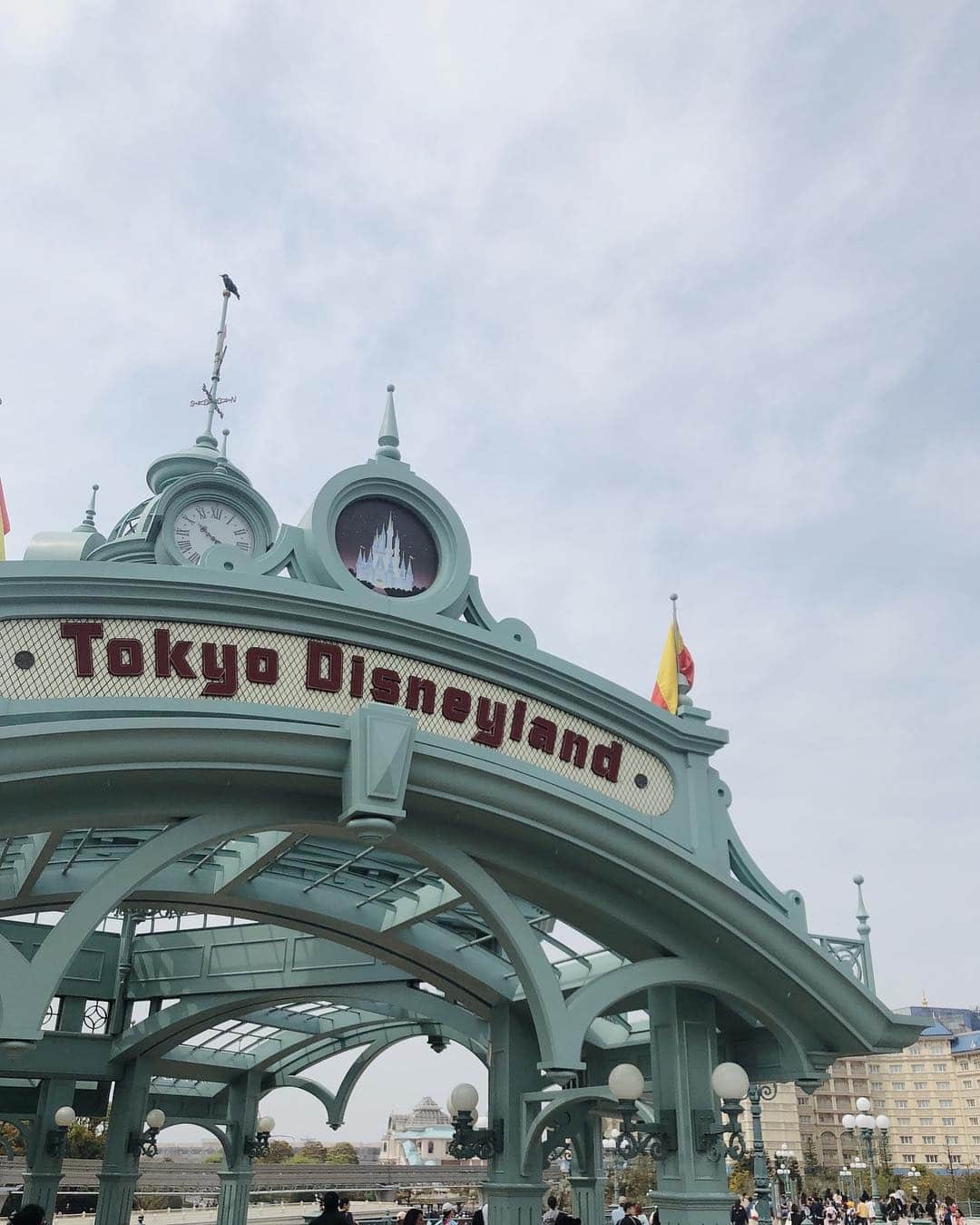 目見田早弥子のインスタグラム：「| 🎪 去年の誕生日以来のDisney Landꕢ」