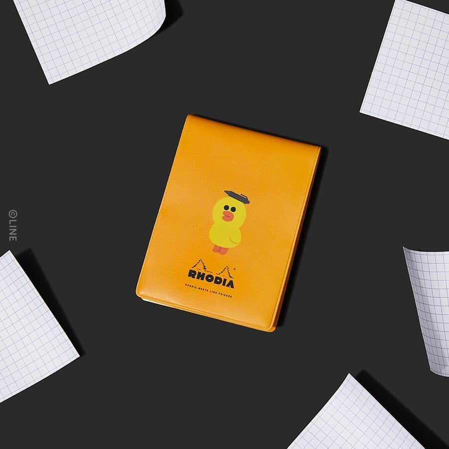 LINE FRIENDSさんのインスタグラム写真 - (LINE FRIENDSInstagram)「. Jot down your ideas on  LINE FRIENDS I RHODIA.  #BROWN and #SALLY will make them a masterpiece.  #RHODIA #Pen #MemoPad #Notepad #Stationery #TopStapledPad #Classic #LINEFRIENDS」4月23日 12時03分 - linefriends