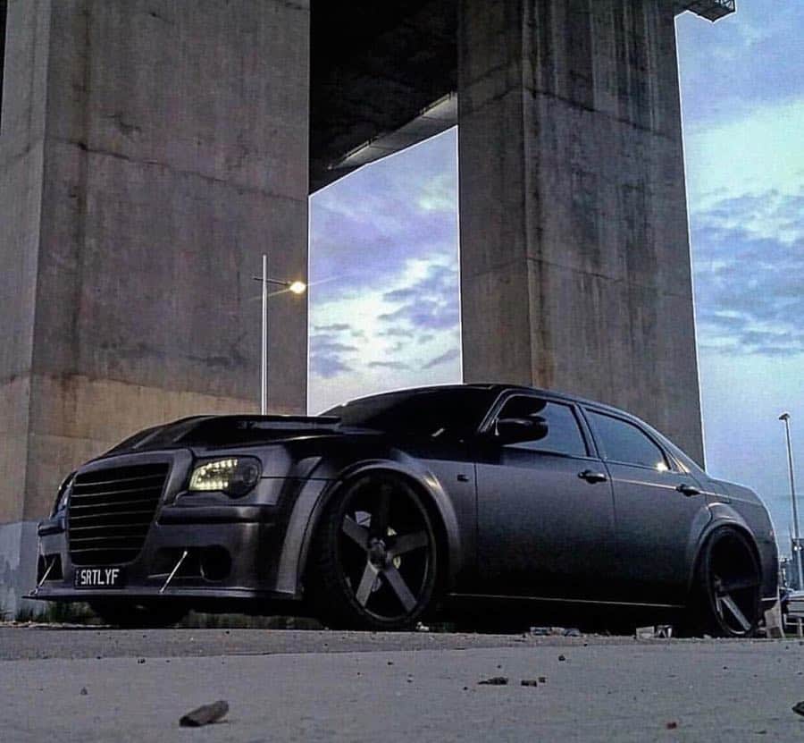 CarsWithoutLimitsさんのインスタグラム写真 - (CarsWithoutLimitsInstagram)「Twin Turbo Chrysler 300 @_project_rampage_ 🦍 Photo @_project_rampage_  #carswithoutlimits #chrylser #300 #srt」4月23日 12時19分 - carswithoutlimits