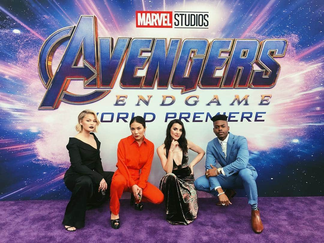 オリヴィア・ホルトさんのインスタグラム写真 - (オリヴィア・ホルトInstagram)「support your local superheroes」4月23日 13時53分 - olivia_holt