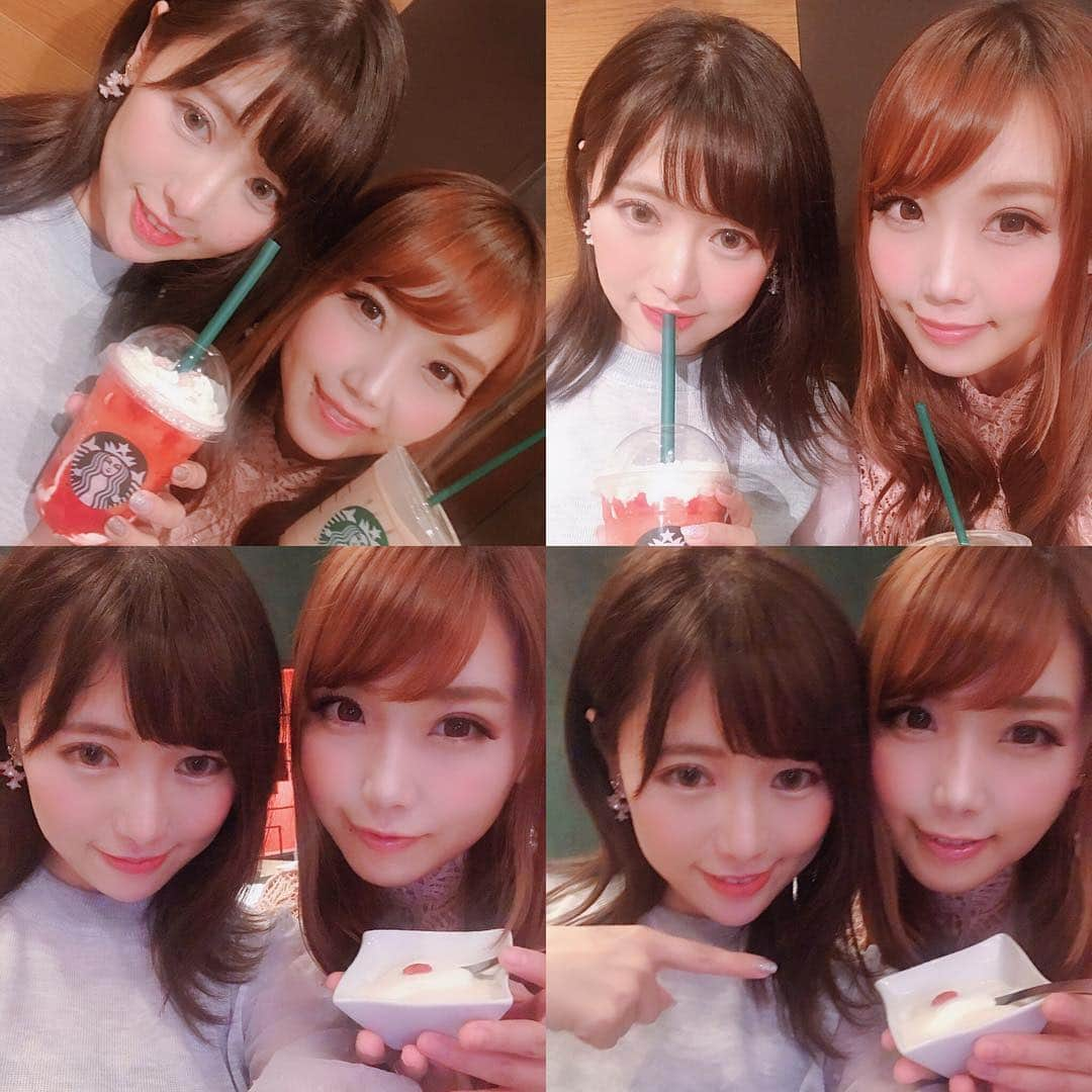 武田華恋さんのインスタグラム写真 - (武田華恋Instagram)「#火鍋 #杏仁豆腐 #スタバ #starbucks #ストロベリーベリーマッチフラペチーノ #いちご #strawberry #麻布十番 #デート #女子会 #中華 #好吃 #instafood」4月23日 16時05分 - karen.takeda