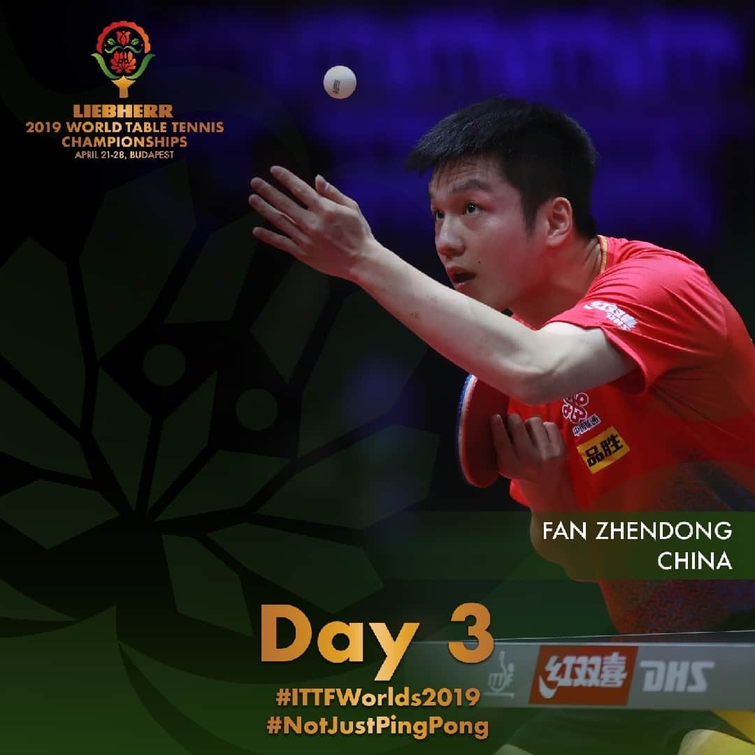 ITTF Worldさんのインスタグラム写真 - (ITTF WorldInstagram)「Get ready for Day 3️⃣ of action at #ITTFWorlds2019 as the top seeds join in the race for Gold in the main draw‼️ ⠀⠀⠀⠀⠀⠀⠀⠀⠀ 🎥 LIVE stream of 8️⃣ Tables ➡️ tv.ittf.com」4月23日 17時00分 - wtt