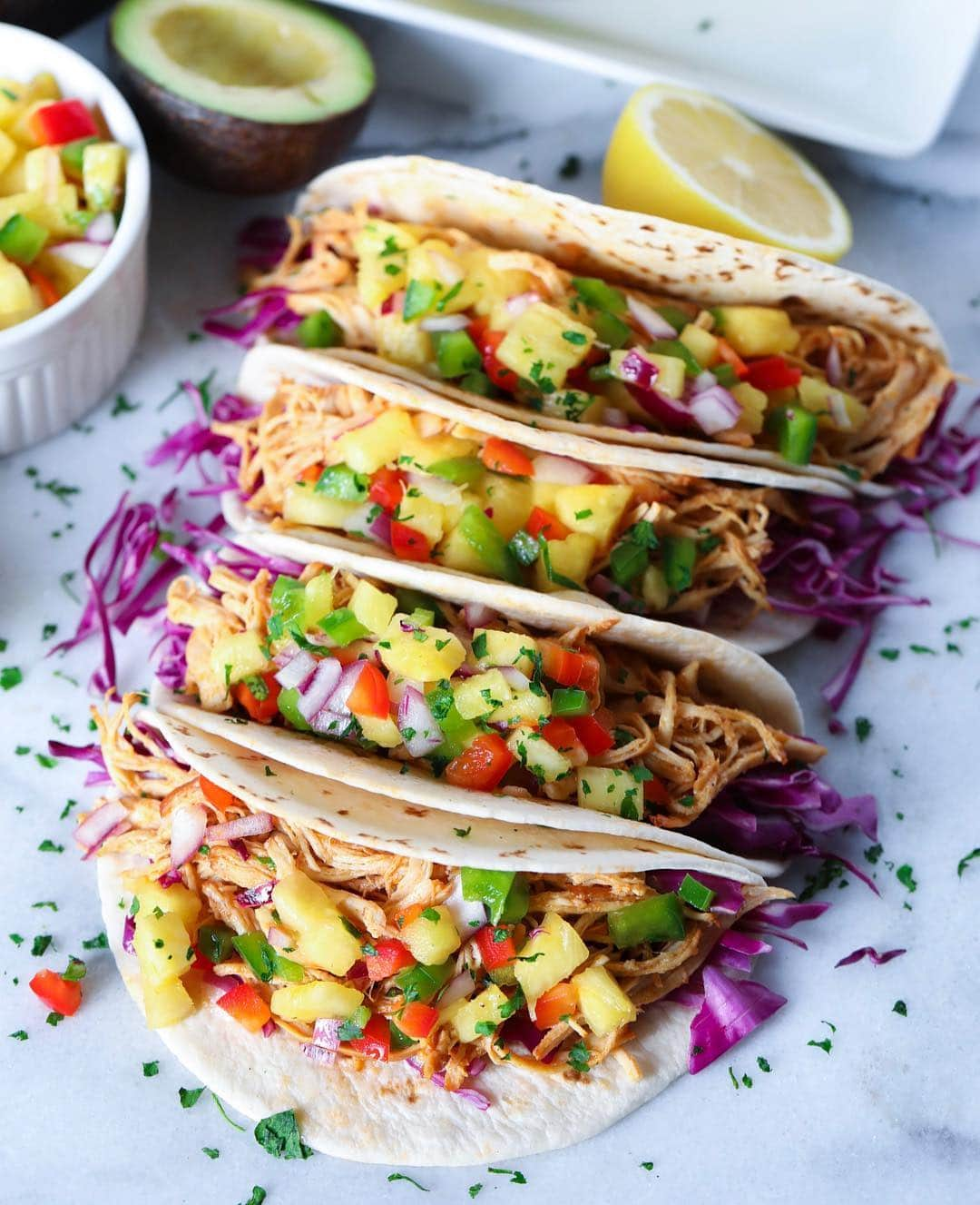 Easy Recipesさんのインスタグラム写真 - (Easy RecipesInstagram)「It’s Taco Tuesday again! It’s amazing how the week flies by. Kind of scary. But excited to share this Shredded BBQ Chicken Taco recipe with you! It’s up on my blog. Full recipe link in my bio: . https://www.cookinwithmima.com/shredded-bbq-chicken-tacos/  #thekitchn #food52 #feedfeed #wholefoods #allrecipes #buzzfeedtasty #yahoofood #tohfoodie #tasteofhome #tastingtable #realsimple #eatingwell #cookinglight #bonappetit #huffposttaste #buzzfeedfood #marthafood #TODAYfood #FOODWINEWOMEN #onthetable #recipes #foodporn #food #foodie #tacos」4月24日 3時58分 - cookinwithmima