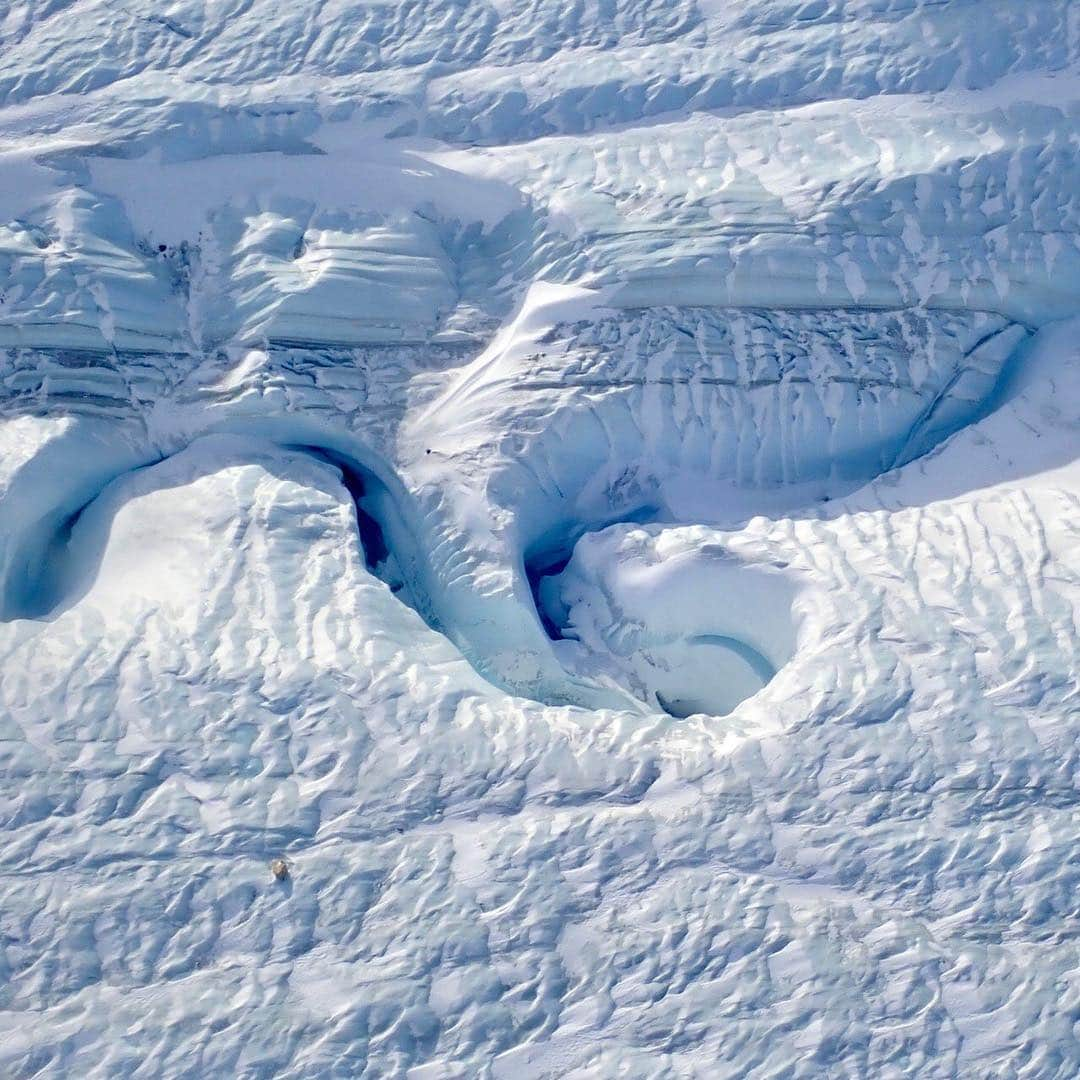 NASAさんのインスタグラム写真 - (NASAInstagram)「Snow drifts on frozen lakes. Dry supraglacial river channels. Exposed mountain flanks of glaciers. Operation #IceBridge never ceases to impress. ✈️ ⁣ ⁣ Since the launch of its first Arctic campaign in 2009, Operation IceBridge has discovered important finds ranging from water aquifers hidden within snow to detailed depictions of the evolving Arctic sea ice cover. ⁣ ⁣ Here are some images from the campaign’s latest survey flights over Arctic sea and land ice. ⁣ ⁣ Credit: NASA / Jeremy Harbeck⁣ ⁣ #Ice #Arctic #Glacier #Frozen #NASA」4月24日 2時50分 - nasa