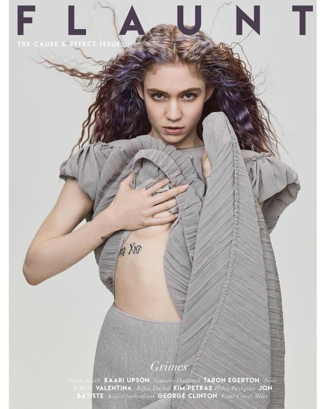 Flaunt Magazineさんのインスタグラム写真 - (Flaunt MagazineInstagram)「Presenting our cover with @Grimes from #TheCauseandEffectIssue #165 Read her full interview online at Flaunt.com and purchase the magazine (link in bio)⠀⠀⠀⠀⠀⠀⠀⠀⠀ ⠀⠀⠀⠀⠀⠀⠀⠀⠀ @CHLOE by @nramsaylevi top and skirt.⠀⠀⠀⠀⠀⠀⠀⠀⠀ ⠀⠀⠀⠀⠀⠀⠀⠀⠀ Photographed by: @zoeygrossman⠀⠀⠀⠀⠀⠀⠀⠀⠀ Styled by: @muihai and @zoecostello Costello ⠀⠀⠀⠀⠀⠀⠀⠀⠀ Hair: @1.800.chanel⠀⠀⠀⠀⠀⠀⠀⠀⠀ Makeup: @anthonyhnguyenmakeup ⠀⠀⠀⠀⠀⠀⠀⠀⠀ Manicure: @stephstonenails⠀⠀⠀⠀⠀⠀⠀⠀⠀ Prop Stylist: @artandset⠀⠀⠀⠀⠀⠀⠀⠀⠀ Photo Assistant: Phil Sanchez ⠀⠀⠀⠀⠀⠀⠀⠀⠀ Digital Tech: Dustin Edwards ⠀⠀⠀⠀⠀⠀⠀⠀⠀ Location: @milk⠀⠀⠀⠀⠀⠀⠀⠀⠀ Written by: @idsay ⠀⠀⠀⠀⠀⠀⠀⠀⠀ #flauntmagazine #flaunt #Grimes #Chloe #chloegirls #artangel」4月24日 3時00分 - flauntmagazine