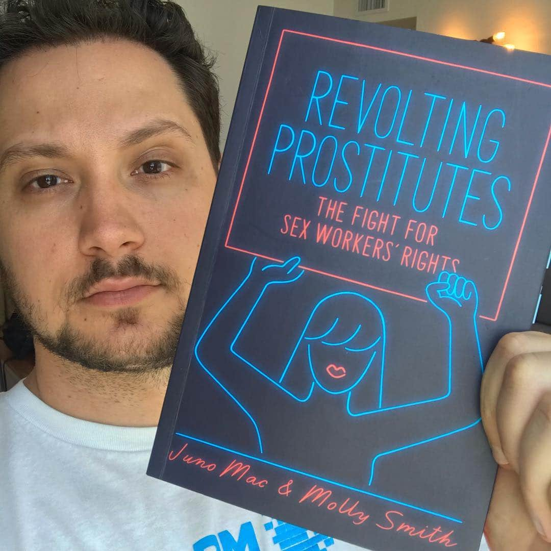 マット・マクゴリーさんのインスタグラム写真 - (マット・マクゴリーInstagram)「"Revolting Prostitutes: The Fight For Sex Workers' Rights" by Juno Mac & Molly Smith # I have a deep appreciation for this book and it touched on all of the areas that I hoped it would plus more.  Too often, sex workers are left out of conversations about their own lives, rights, and the laws that affect them.  The result is disastrous for sex workers and it only further marginalizes one of the most marginalized populations.  Too often, our culture's way of 'caring for' sex workers is actually antithetical to their safety and well-being, in large part because we are making decisions without centering those that have the lived experience. Only when we are able to listen to those that are most directly impacted, will we ever achieve a world of true liberation.  # As with any undocumented workers, harsher border policies make the workers more easily exploited by their industry/employers (it's very hard to stick up for your rights or unionize when you can be easily deported). The book also does a good job of making sure to include how various practices affect the lives of prostitutes of color, those who are trans, chemically dependent as well as unhoused prostitutes.  Our politics really aren't worth shit if they're not including how to achieve liberation for the most oppressed.  # "It is not the task of sex workers to apologise for what prostitution is. Sex workers should not have to defend the sex industry to argue that we deserve the ability to earn a living without punishment.  People should not have to demonstrate that their work has intrinsic value to society to deserve safety at work.  Moving towards a better society- one in which more people's work does have wider value, one in which resources are shared on the basis on need- cannot come about through criminalization. Nor can it come about through treating marginalized people's material needs and survival strategies as trivial. Sex workers ask to be credited with the capacity to struggle with work- even to hate it- and still be considered workers. You don't have to like your job to want to keep it." #RevoltingProstitutes #JunoMac #MollySmith # My Booklist: bit.ly/mcgreads (link in bio) #McGReads」4月24日 3時10分 - mattmcgorry