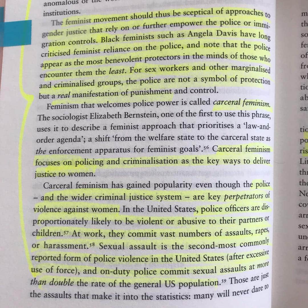 マット・マクゴリーさんのインスタグラム写真 - (マット・マクゴリーInstagram)「"Revolting Prostitutes: The Fight For Sex Workers' Rights" by Juno Mac & Molly Smith # I have a deep appreciation for this book and it touched on all of the areas that I hoped it would plus more.  Too often, sex workers are left out of conversations about their own lives, rights, and the laws that affect them.  The result is disastrous for sex workers and it only further marginalizes one of the most marginalized populations.  Too often, our culture's way of 'caring for' sex workers is actually antithetical to their safety and well-being, in large part because we are making decisions without centering those that have the lived experience. Only when we are able to listen to those that are most directly impacted, will we ever achieve a world of true liberation.  # As with any undocumented workers, harsher border policies make the workers more easily exploited by their industry/employers (it's very hard to stick up for your rights or unionize when you can be easily deported). The book also does a good job of making sure to include how various practices affect the lives of prostitutes of color, those who are trans, chemically dependent as well as unhoused prostitutes.  Our politics really aren't worth shit if they're not including how to achieve liberation for the most oppressed.  # "It is not the task of sex workers to apologise for what prostitution is. Sex workers should not have to defend the sex industry to argue that we deserve the ability to earn a living without punishment.  People should not have to demonstrate that their work has intrinsic value to society to deserve safety at work.  Moving towards a better society- one in which more people's work does have wider value, one in which resources are shared on the basis on need- cannot come about through criminalization. Nor can it come about through treating marginalized people's material needs and survival strategies as trivial. Sex workers ask to be credited with the capacity to struggle with work- even to hate it- and still be considered workers. You don't have to like your job to want to keep it." #RevoltingProstitutes #JunoMac #MollySmith # My Booklist: bit.ly/mcgreads (link in bio) #McGReads」4月24日 3時10分 - mattmcgorry