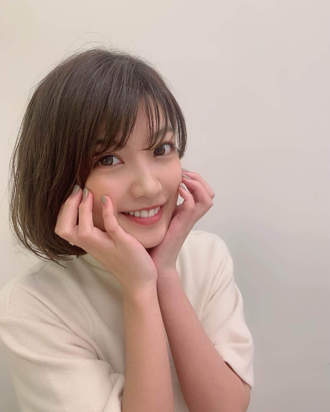 中山星香さんのインスタグラム写真 - (中山星香Instagram)「ショートヘアー 多分今までで1番短い☺️」4月23日 18時54分 - seika0705n