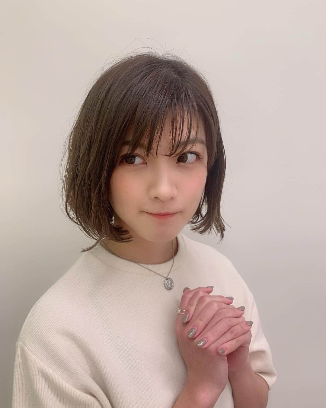 中山星香さんのインスタグラム写真 - (中山星香Instagram)「ショートヘアー 多分今までで1番短い☺️」4月23日 18時54分 - seika0705n