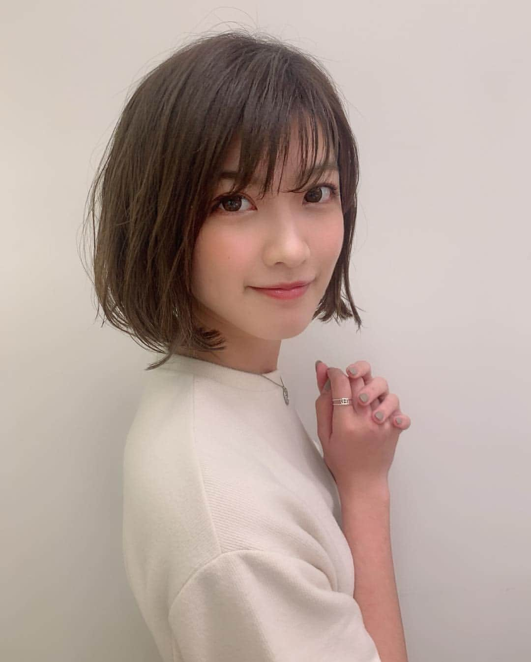 中山星香さんのインスタグラム写真 - (中山星香Instagram)「ショートヘアー 多分今までで1番短い☺️」4月23日 18時54分 - seika0705n