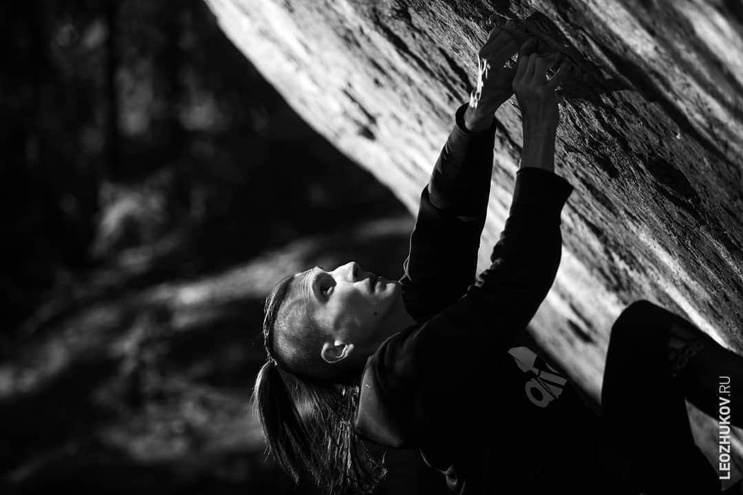 ルスタン・ゲルマノフのインスタグラム：「"Burden of Dreams" really enjoy my first session. Lappnor Finland. Let's see what future will bring... @nalle_hukkataival 🙏🙏🙏 Thanks for amazing team @vadim_timonov @curlycurlyclimber 📸@leozhukovphoto ---------------------------- @redbull_rus @redbull @adidasterrex @fiveten_official @ #adidasterrex #livewithoutlimits #gr #chalkmatters #climbing #sportclimbing #bouldering #rockclimbing #climbing_pictures_of_instagram」