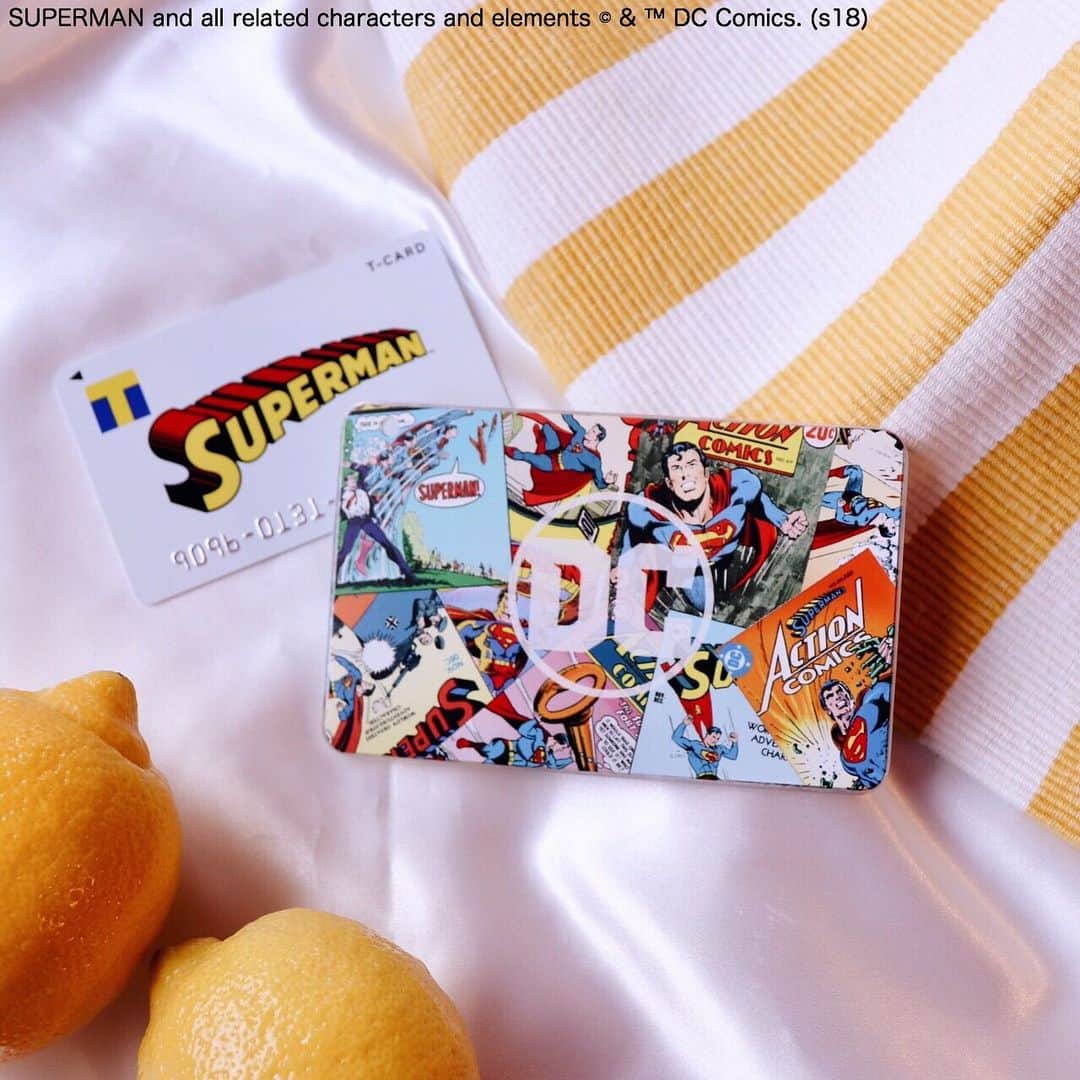 T-FAN SITEのインスタグラム：「＼券面デザインは2種！！『DC×Tファン』／﻿ ﻿ Tカード（スーパーマンデザイン）＆Tカード（バットマンデザイン）﻿ ﻿ Tカード保有者限定で、オリジナルスライドカードケースをご購入頂けます♪﻿ ﻿ #Tカード#TFANSITE#TSUTAYA﻿ #スーパーマン#DC#アメコミ#アメトイ﻿ #キャラクター#置き画倶楽部#置き画#置き画くら部﻿ #カード#カードコレクター#カードケース﻿ #コレクション#黄色#しましま#レモン﻿ #card#collection#Tcard#SUPERMAN#America」