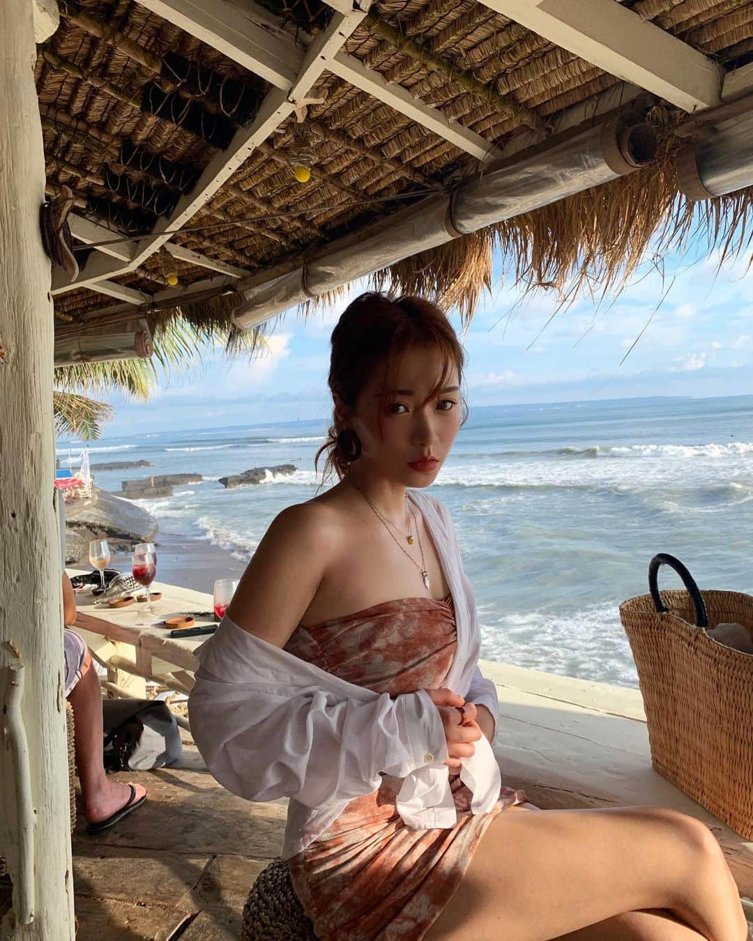 トキさんのインスタグラム写真 - (トキInstagram)「🍒🌊👗🏖🎈」4月23日 19時43分 - minhee_jjjj