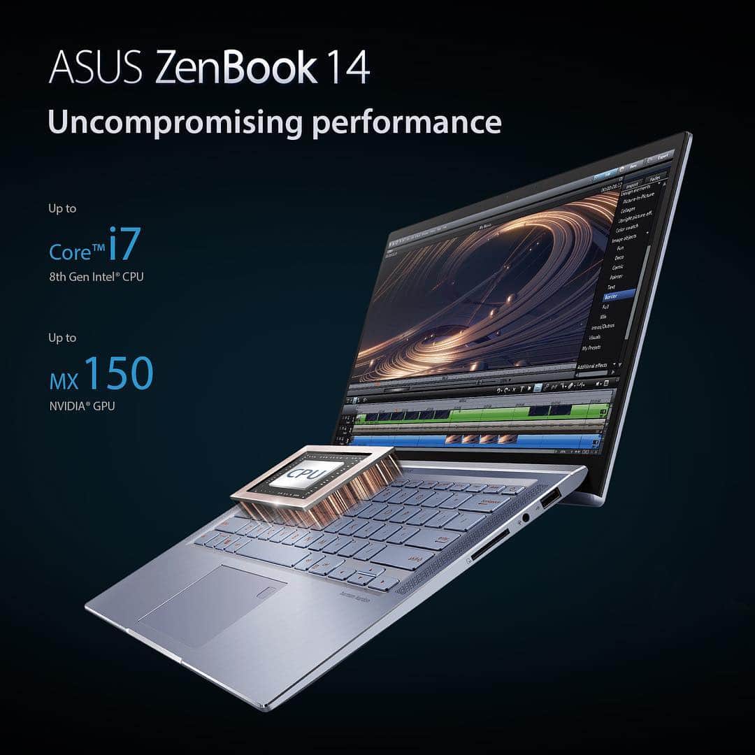 ASUSさんのインスタグラム写真 - (ASUSInstagram)「#ZenBook 14 is a super-compact masterpiece that gives you the freedom to discover your #CreativePower.」4月23日 21時25分 - asus