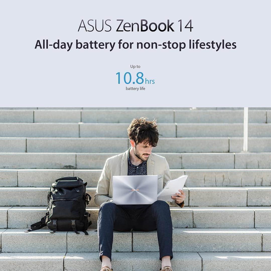 ASUSさんのインスタグラム写真 - (ASUSInstagram)「#ZenBook 14 is a super-compact masterpiece that gives you the freedom to discover your #CreativePower.」4月23日 21時25分 - asus
