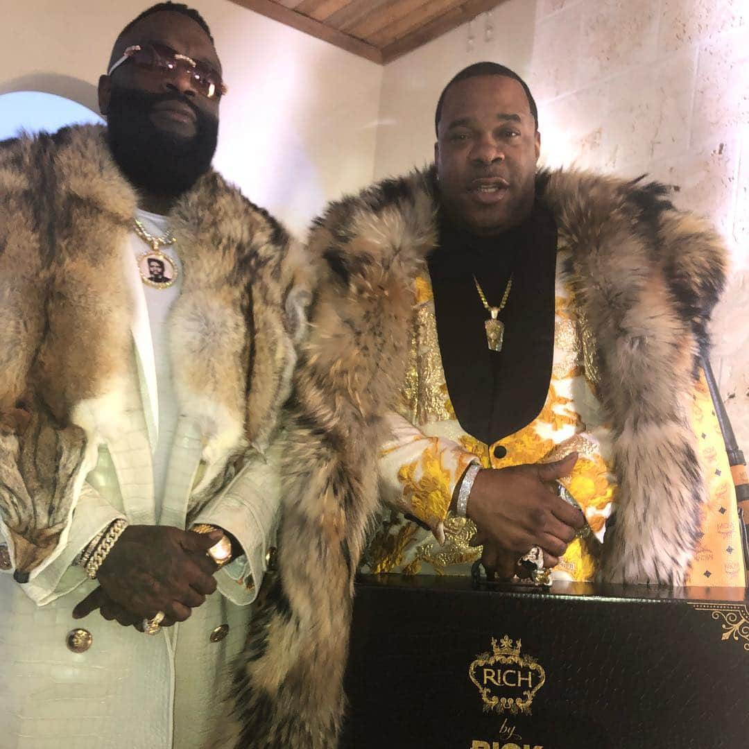 リック・ロスさんのインスタグラム写真 - (リック・ロスInstagram)「#GameofThrones @bustarhymes 👑」4月23日 21時50分 - richforever