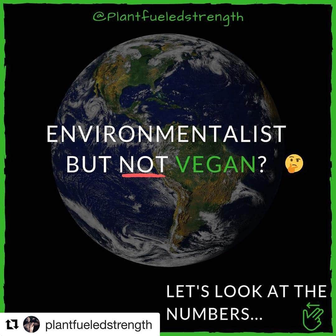 セリーナ・ジェイドさんのインスタグラム写真 - (セリーナ・ジェイドInstagram)「Happy Earth Day!  #Repost @plantfueledstrength ・・・ Happy Earth day 🌎🌱 Can you be an environmentalist, but not vegan? _ It would be impossible for me to go over all the ways animal agriculture destroys our planet in one Instagram post. I recommend for anyone who hasn’t to watch cowspiracy on Netflix to start off.  _ Addressing environmental degradation on this planet without addressing our diets is like ignoring cigarettes when addressing lung cancer. That’s not even a hyperbole. The impact animal agriculture has on climate change, air and water pollution, deforestation,etc is more than any other human activity. It is inefficient and unsustainable. Despite this, there will be relatively little talk about the effects of animal products on the environment today. So let’s make sure we keep informing people. _  Like and share this post with someone who may not know and follow @plantfueledstrength for vegan nutrition and meals. 🌎🌱 . . #plantfueled #earthday #environment #savetheplanet #veganfitness #veganstrong #vegannutrition #vegangains #vegainz #poweredbyplants #plantbuilt #veganfacts #veganbodybuilding #plantbaseddiet #plantbasednutrition #fueledbyplants #veganfortheenvironment」4月23日 21時55分 - celinajade