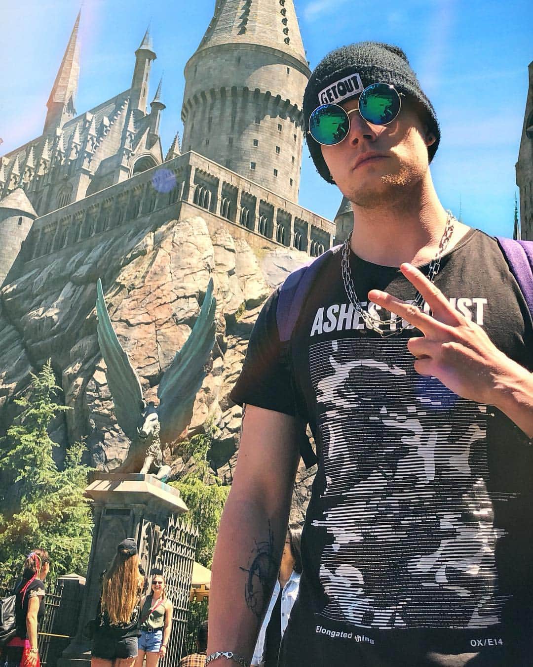 iBlaliのインスタグラム：「Mein Homie Hogwarts und ich」