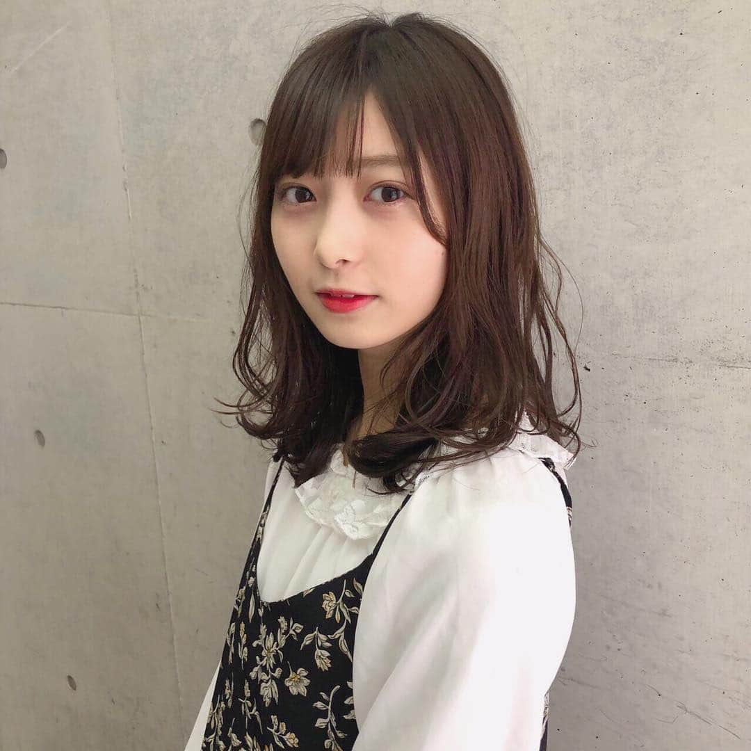 松川星さんのインスタグラム写真 - (松川星Instagram)「朝からイマドキ見てくれた方 ありがとうございました〜🌷‪❤︎ ‬ そ！し！て！実は髪の毛ミディアムに切ったんです〜！気づいたかなあ、、？」4月23日 22時34分 - akarin__rin