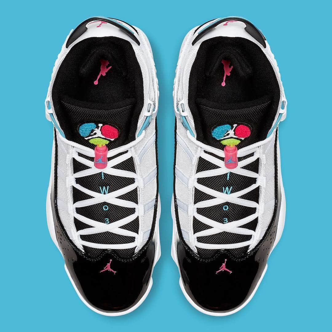 Sneaker Newsさんのインスタグラム写真 - (Sneaker NewsInstagram)「Concord and South Beach come together in this latest iteration of the Jordan 6 Rings. For a closer look, tap the link in our bio.」4月23日 23時28分 - sneakernews