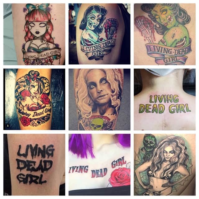 ロブ・ゾンビのインスタグラム：「It's LIVING DEAD GIRL Tuesday! Are you a living dead girl? 💀💀💀💀💀#livingdeadgirl #robzombie #sherimoonzombie #hellbillydeluxe #livingdeadgirltuesday」