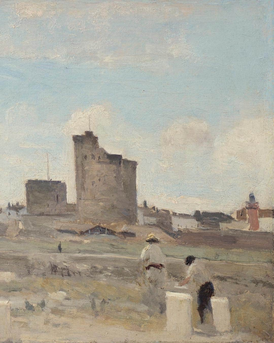 クリスティーズさんのインスタグラム写真 - (クリスティーズInstagram)「Jean-Baptiste-Camille Corot’s sketches of La Rochelle in South-West France are regarded as the most Impressionistic works of his career.⠀ .⠀ When artist Pierre-Auguste Renoir saw these studies, he declared Corot ‘the greatest genius of the century, the greatest landscape artist who ever lived’.⠀ .⠀ Jean-Baptiste-Camille Corot (1796–1875), ‘La Rochelle - carriers près l'entrée du port’ (detail), 1851. Oil on canvas, 8 ½ x 14 ¼ in. (22 x 36.5 cm.). Estimate: $180,000-220,000.⠀ .⠀ European Art – 30 April at Christie's New York.⠀ .⠀ #art #artist #artwork #corot #larochelle #france #landscape #painting #frenchart #frenchartist」4月23日 23時59分 - christiesinc