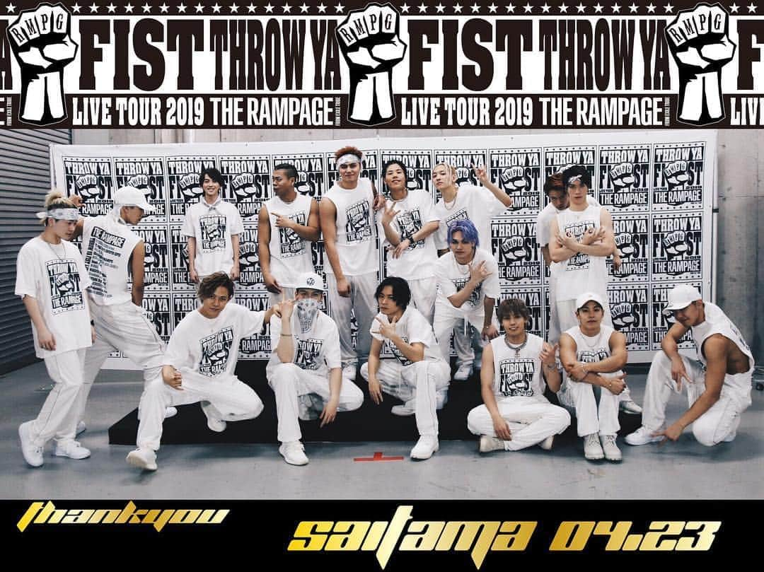 THE RAMPAGE from EXILE TRIBEのインスタグラム