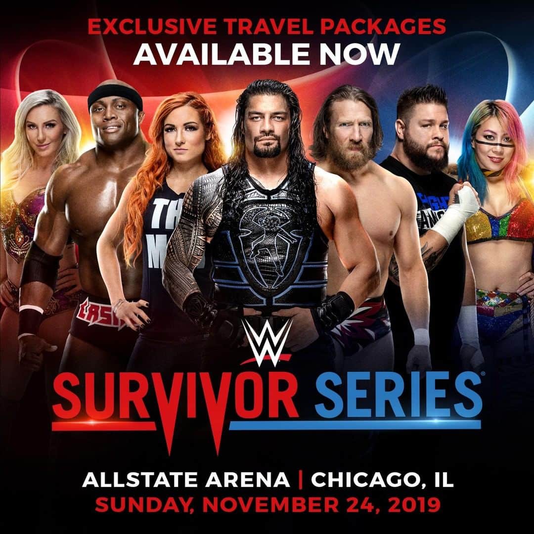 WWEさんのインスタグラム写真 - (WWEInstagram)「#SurvivorSeries travel packages are officially available NOW! Grab them at survivorseriestravel.com」4月24日 1時00分 - wwe