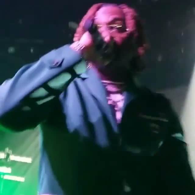 ファンクマスター・フレックスのインスタグラム：「Gunna tearing down Irving Plaza! #SoldOut !!!! FunkFlex on the set! Vid via: @joejaxson」