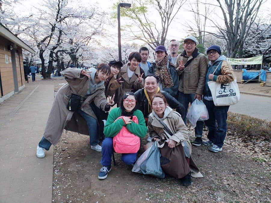 竹中夏海さんのインスタグラム写真 - (竹中夏海Instagram)「今年は中目、日本橋、代々木公園、上野で7回お花見しました🌸 #花見尻軽」4月24日 1時16分 - tknkntm