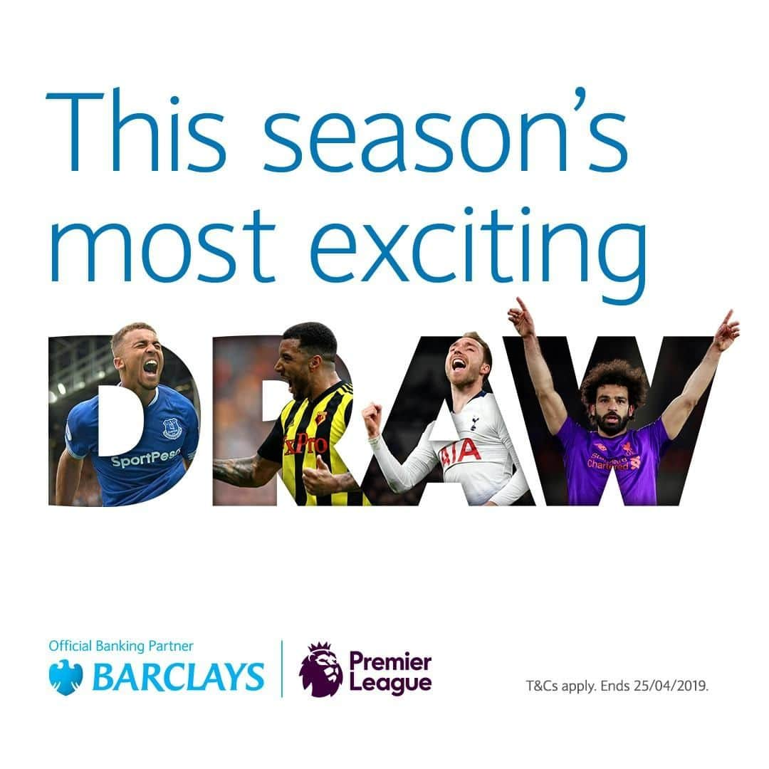 プレミアリーグさんのインスタグラム写真 - (プレミアリーグInstagram)「Barclays is committed to football, and to celebrate three more #GameChanging years as Official Banking Partner of the Premier League, they’re giving you the chance to win a signed a shirt or ball.  Enter now: http://preml.ge/qWgiun  T&Cs apply Ends 25/04/2019.」4月24日 1時46分 - premierleague